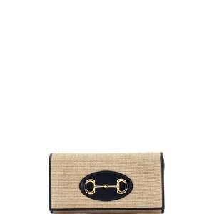 Gucci Horsebit Chain Wallet Canvas With #234696G95B